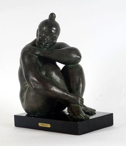 null AMAYA, Armando (1935-)

Seated nude

Bronze with dark patina

Signed, dated...