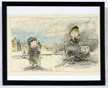 null POULBOT, Francisque (1879-1946)

Children

Watercolor on paper

Signed on the...