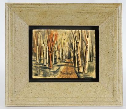 null COSGROVE, Stanley Morel (1911-2002)

Trees

Oil on board

Signed and dated on...