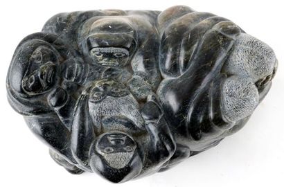 null ECHALOOK, Lucassie (1942-)

Maelstom of characters

Sculpted soapstone



Provenance:

Collection...