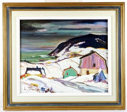 null TREMBLAY, Louis (1949-)

"Ste-Irénée, P.Q."

Huile sur isorel

Signée en bas...