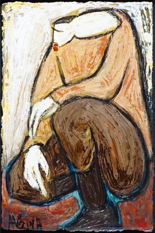 null VÉZINA, Andrée (1952-)

Untitled - Crouched

Oil on board

Signed on the lower...