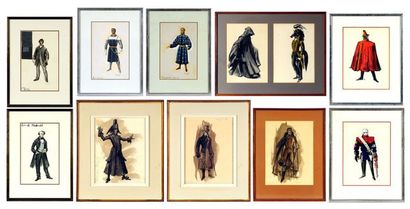null PRÉVOST, Robert (1928-1992)

Untitled - Costumes

Ensemble of 10 watercolours...