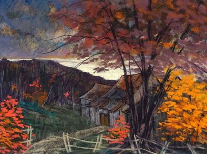 null VINCELETTE, Roméo (1902-1979)

Autumn

Pastel

Signed on the lower right: R....