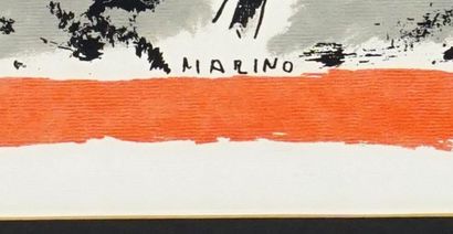 null MARINI, Marino (1901-1980)

Man and horse

Serigraph

Signed in the plate on...