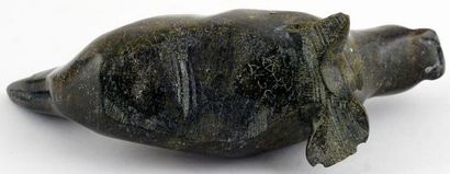 null ÉCOLE INUIT Xxe

Visage, phoque et baleine

Lot de 3 pierres à savon sculptées

H:...