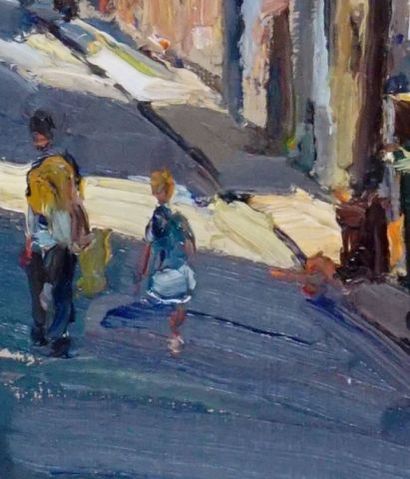 null IACURTO, Francesco (1908-2001)

Unttiled - Street scene

Oil on canvas

Signed...