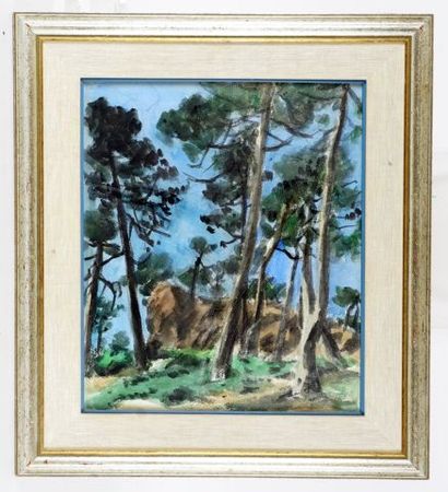 null ROBERTS, William Goodridge (1904-1974)

"Pines, Georgian Bay"

Watercolour

Titled...