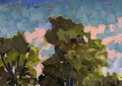null AYOTTE, Léo (1909-1976)

"Paysage"

Oil on canvas

Signed and dated pn the lower...