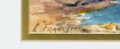 null FRANCHÈRE, Joseph-Charles (1866-1921)

Untitled - Sea side

Watercolour

Signed...