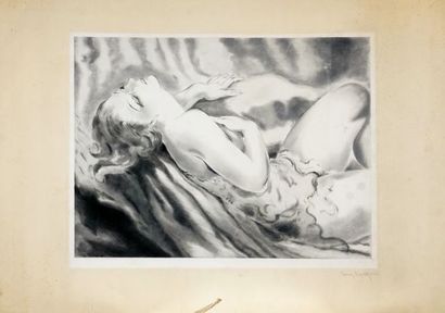 null ICART, Louis (1888-1950)

Sans titre - Jeune femme allongée

Lithographie

Signée...