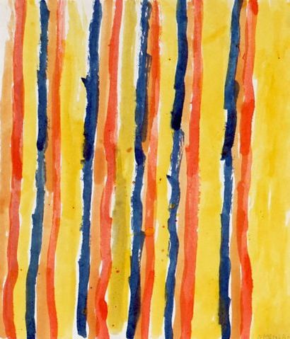 null MOLINARI, Guido (1933-2004)

Verticals

Watercolour on paper

Signed on the...