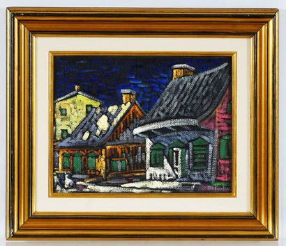null FORTIN, Marc-Aurèle (1888-1970)

"Maison à Ste-Rose"

Oil on canvas

Signed...