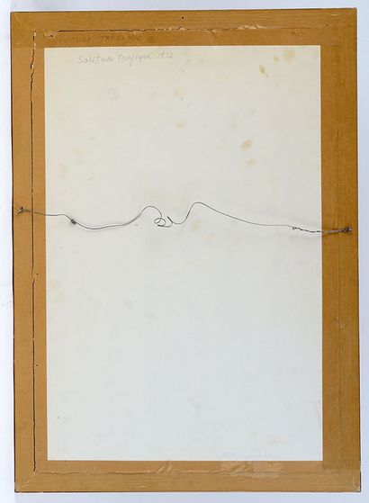null MAK, Paul (1891-1967)

"Solitude tragique"

Aquarelle sur papier

Signée, datée...