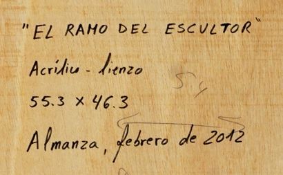 null GUZPEÑA, Enrique Rodríguez García (1964-)

'El Ramo del Escultor"

Acrylic on...