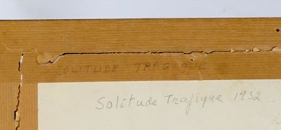 null MAK, Paul (1891-1967)

"Solitude tragique"

Aquarelle sur papier

Signée, datée...