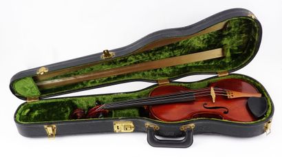 null Violin 4/4 by Quebec luthier Joseph-Henri DAVIGNON (1865 - ?); label "Made in...