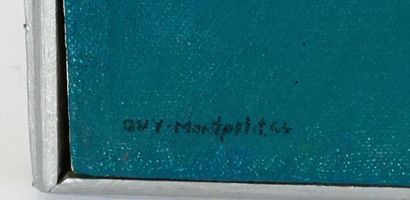 null MONTPETIT, Guy (1938-) 

"Transition U2 No9"

Huile sur toile

Signée et datée...