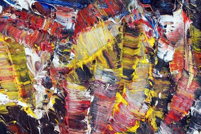  RIOPELLE, Jean-Paul (1923-2002) 
"Nouvelles impressions No 16" 
Oil on canvas 
Signed...