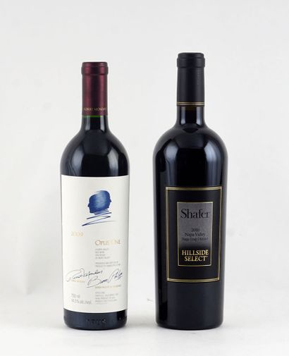 null Opus One 2009 Shafer Hillside District 2010 - 2 bouteilles