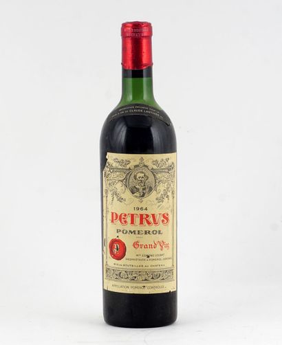 null Pétrus 1964

Pomerol Appellation Contrôlée

Niveau B/C

1 bouteille