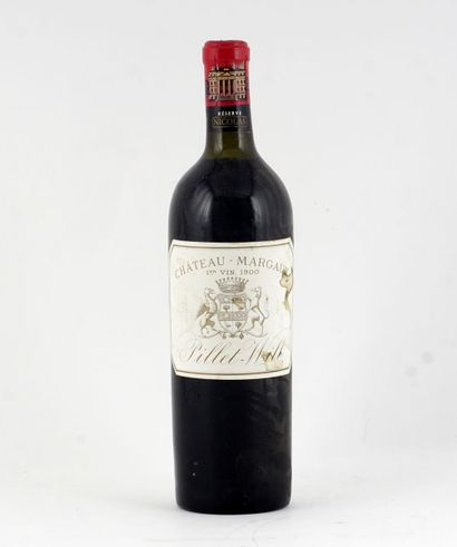  Château Margaux 1900 - 1 bouteille (Collection Claude Lanthier)