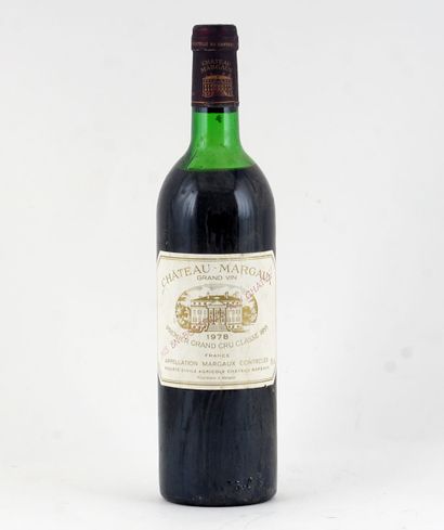 null Château Margaux 1978 - 1 bouteille (Collection Claude Lanthier)