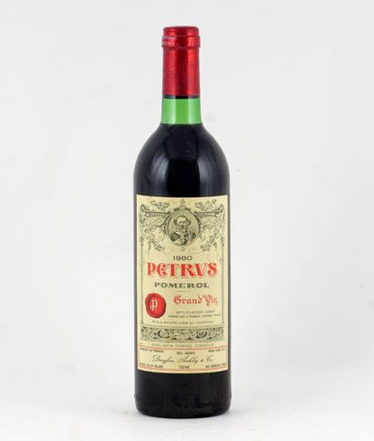 null Pétrus 1980

Pomerol Appellation Contrôlée

Niveau B

1 bouteille