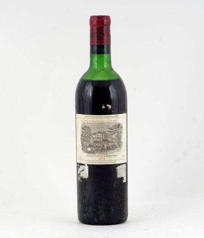 null Château Lafite Rothschild 1972

Pauillac Appellation Contrôlée

Niveau bas

1...