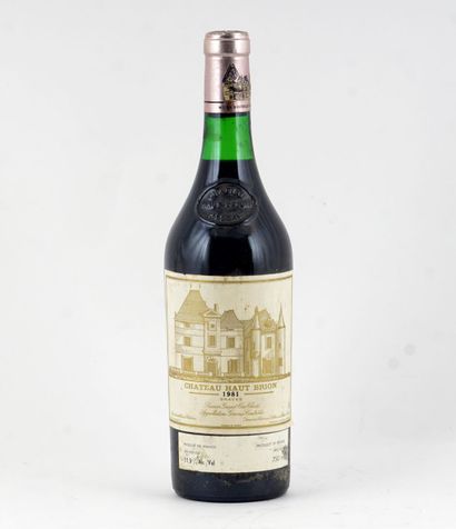 null Château Haut-Brion 1981 - 1 bouteille (Collection Claude Lanthier)