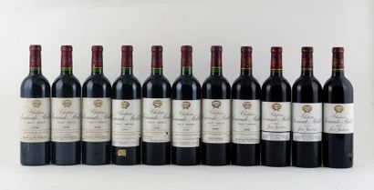 null Château Sociando-Mallet 1998, 1999, 2000, 2005, 2006 2009 - 11 bouteilles