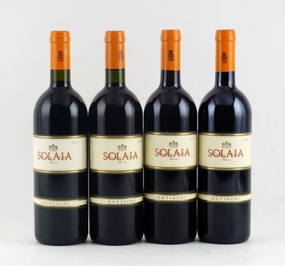 null Solaia 2005, 2006, 2007 2008 - 4 bouteilles