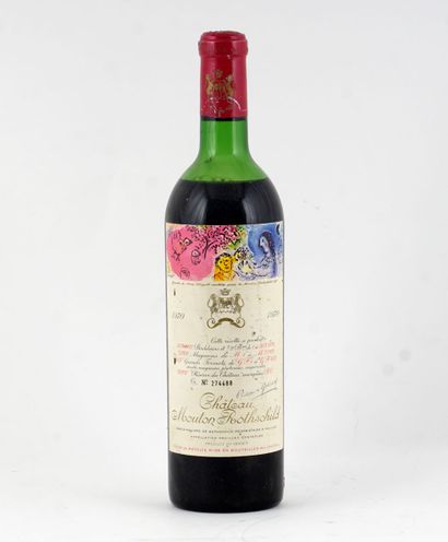 Château Mouton Rothschild 1970 - 1 bouteille...