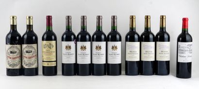 Sélection de Vins de Bordeaux comprenant:...