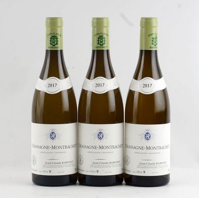null Chassagne-Montrachet 2017, Jean-Claude Ramonet - 3 bouteilles