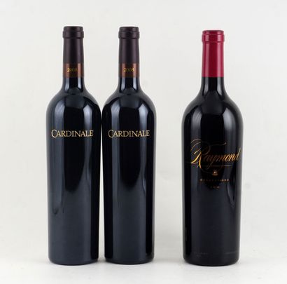 null Cardinale Cabernet Sauvignon 2008 Raymond Generations 2014 - 3 bouteilles