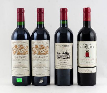 null Sélection de Vins de Saint-Émilion - 4 bouteilles