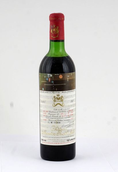 null Château Mouton Rothschild 1971 - 1 bouteille
