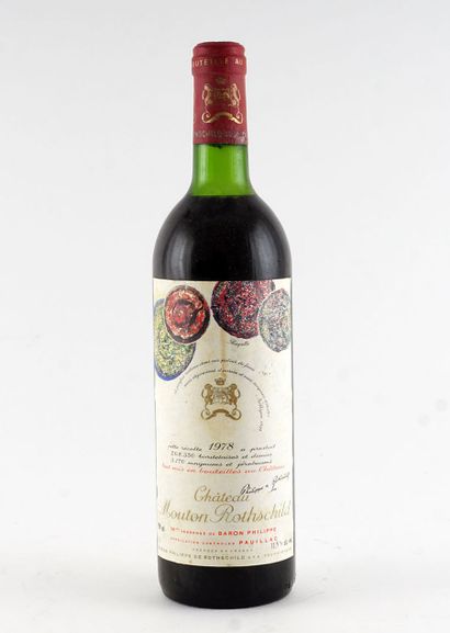 Château Mouton Rothschild 1978 - 1 boute... - Lot 1068 - Iegor