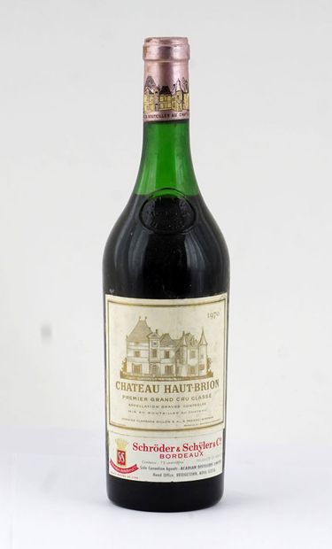 null Château Haut-Brion 1970 - 1 bouteille