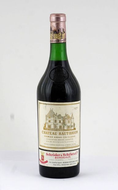 null Château Haut-Brion 1970 - 1 bouteille