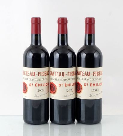 null Château Figeac 2008 - 3 bouteilles