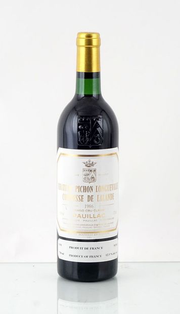 null Château Pichon Longueville Comtesse de Lalande 1986

Pauillac Appellation Contrôlée

Niveau...