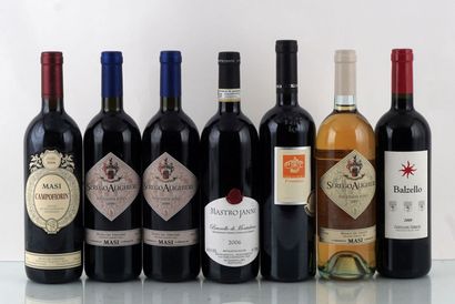 Sélection de Vins d'Italie - 7 bouteille...