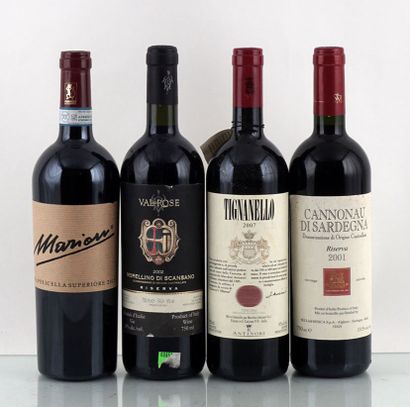 Sélection de Vins d'Italie - 4 bouteille...