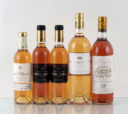  Sélection de Vins de Sauternes - 5 bouteilles