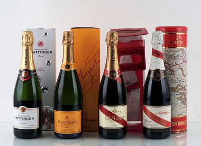  Sélection de Vins de Champagne - 4 bouteilles