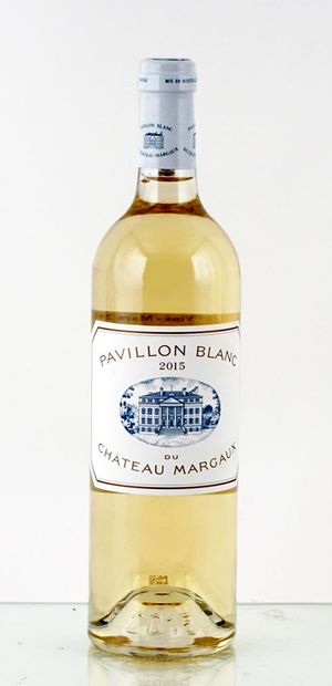  Pavillon Blanc du Château Margaux 2015 
Margaux Appellation Contrôlée 
Niveau A...