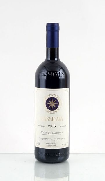 null Sassicaia 2015 - 1 bouteille