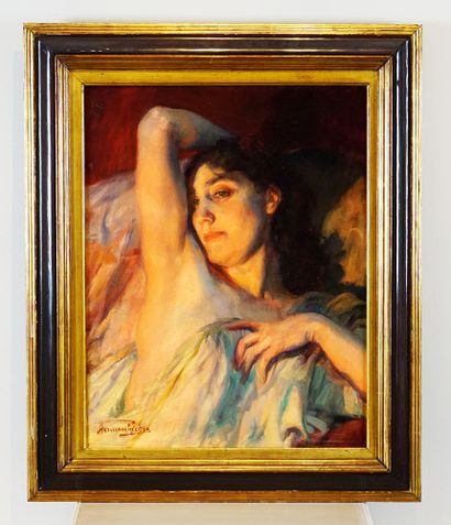 null RICHIR, Herman Jean Joseph (1866-1942)

Jeune fille sous un drap

Huile sur...